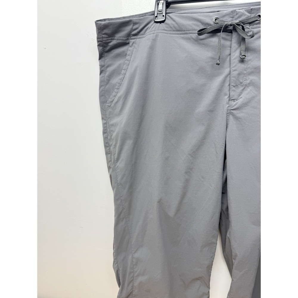 Columbia Capri Pants Womens 24W Gray Lightweight Hiking Outdoor #23 - Picture 2 of 6